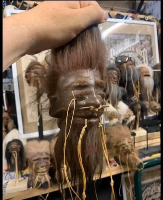 shrunken heads